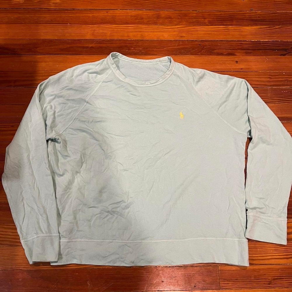 Retro Polo Ralph Lauren lightweight longsleeve crewneck sweatshirt size L